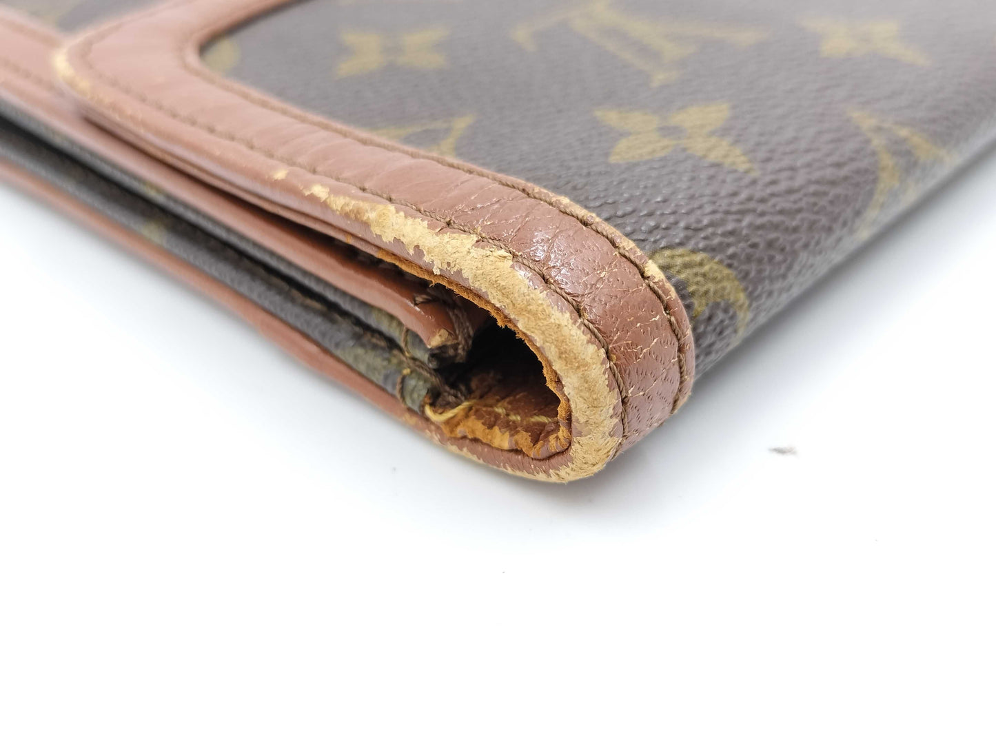 LOUIS VUITTON Monogram Pochette Dame Clutch Bag