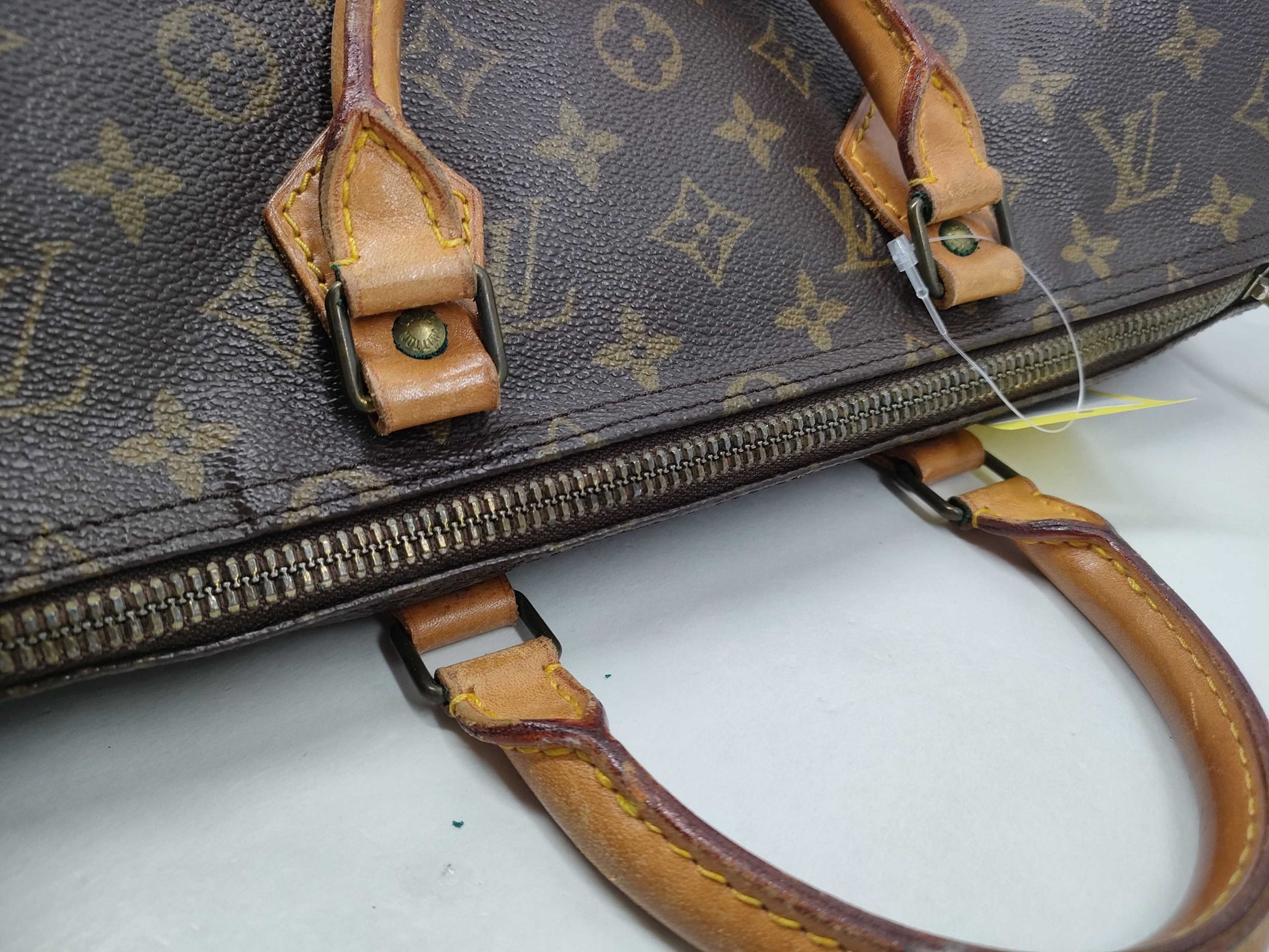 LOUIS VUITTON Monogram M41107 Speedy 35 Boston Bag
