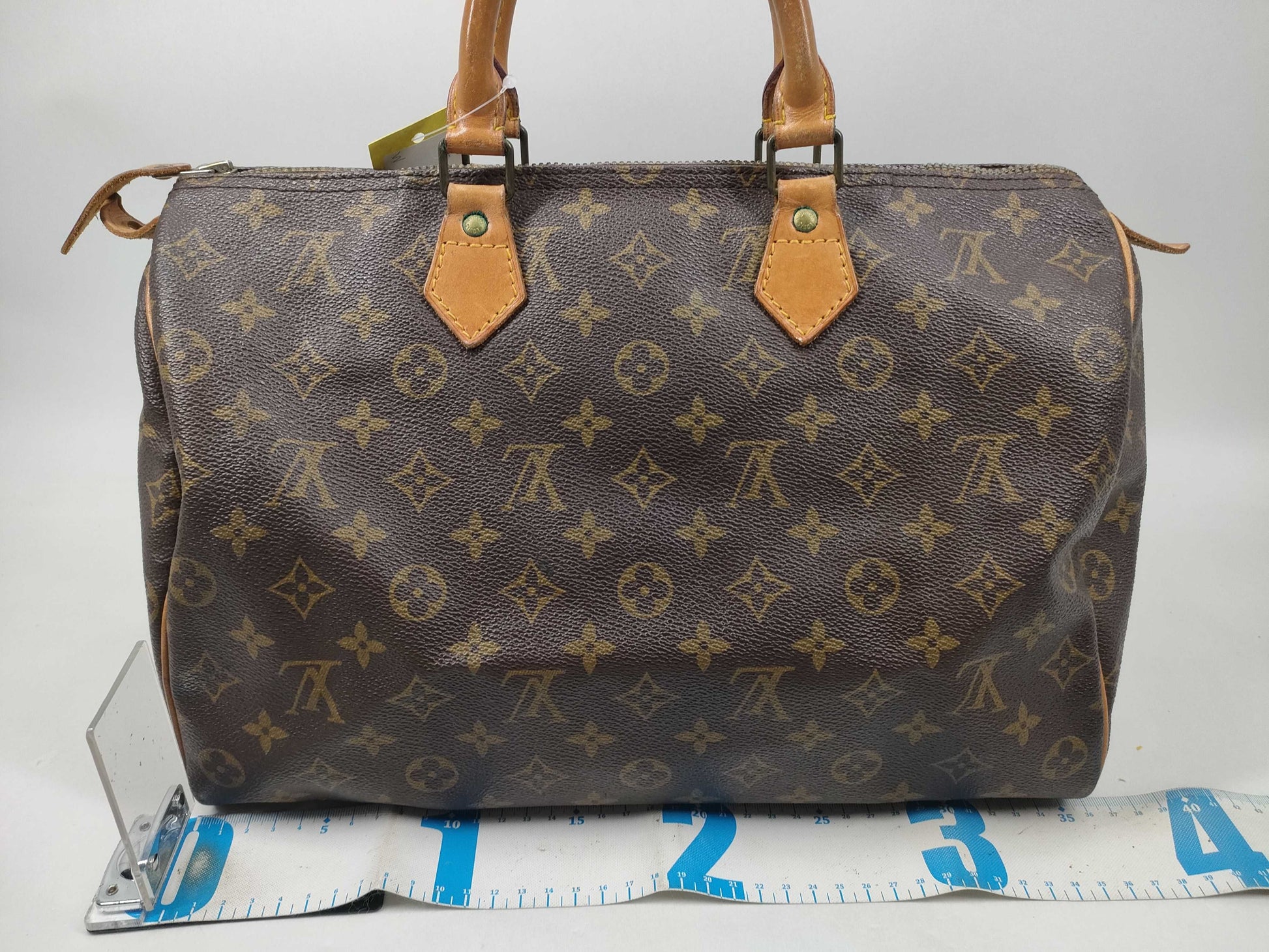 LOUIS VUITTON Monogram M41107 Speedy 35 Boston Bag