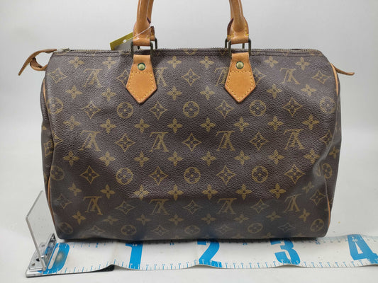 LOUIS VUITTON Monogram M41107 Speedy 35 Boston Bag