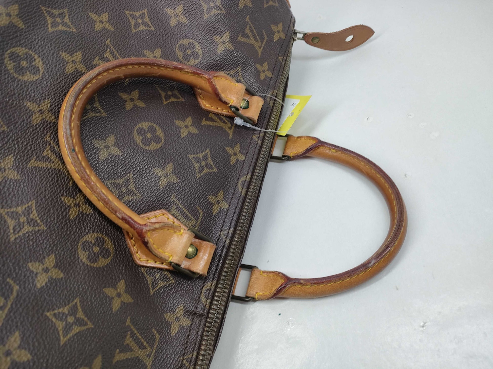 LOUIS VUITTON Monogram M41107 Speedy 35 Boston Bag