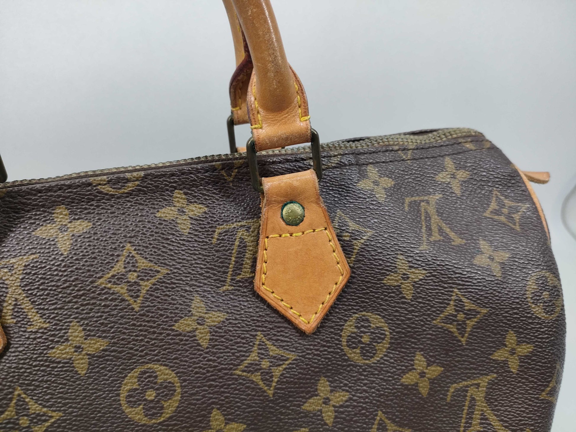 LOUIS VUITTON Monogram M41107 Speedy 35 Boston Bag