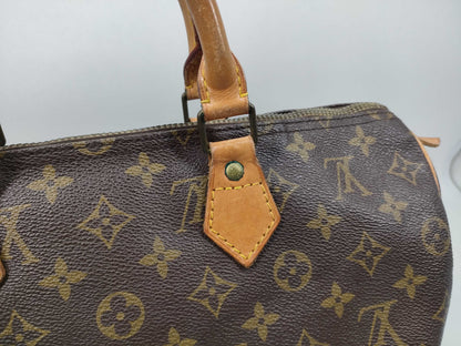 LOUIS VUITTON Monogram M41107 Speedy 35 Boston Bag