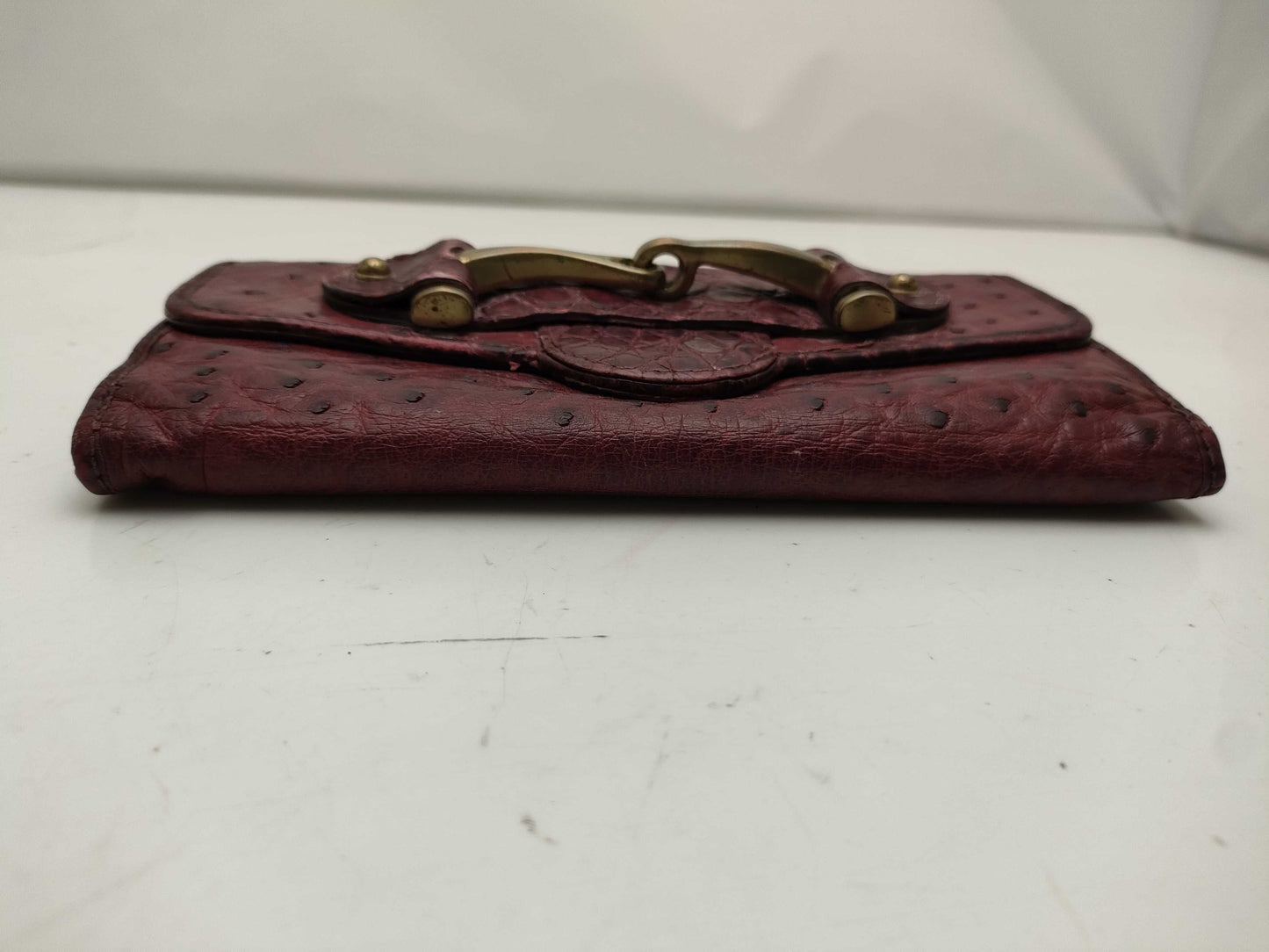 GUCCI Ostrich/Horsebit 138040 Wallet