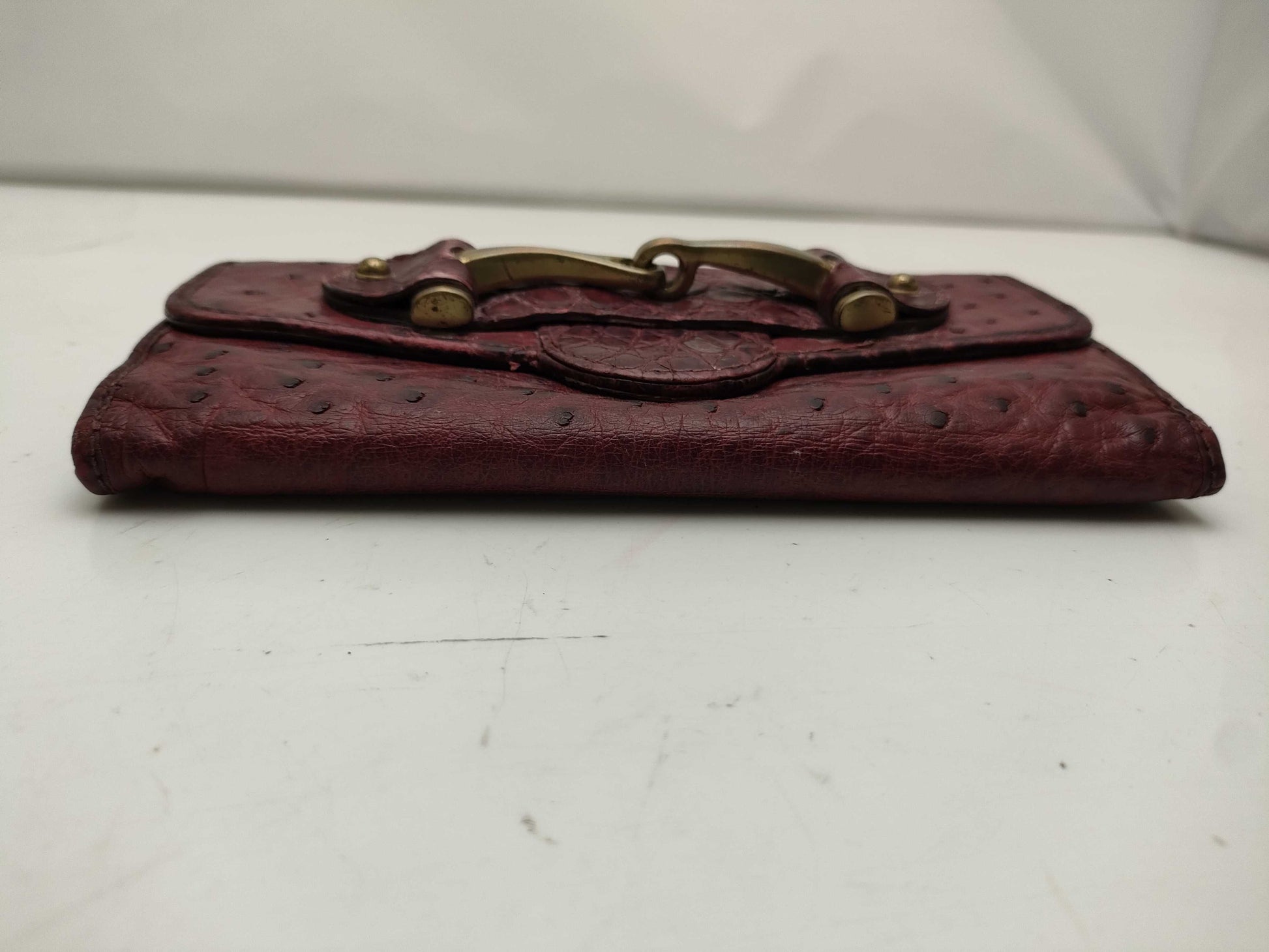 GUCCI Ostrich/Horsebit 138040 Wallet