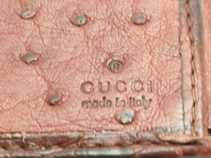 GUCCI Ostrich/Horsebit 138040 Wallet