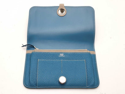 HERMES Dogon GM/SV Hardware/□L Wallet