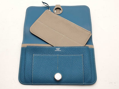 HERMES Dogon GM/SV Hardware/□L Wallet