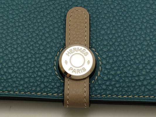 HERMES Dogon GM/SV Hardware/□L Wallet