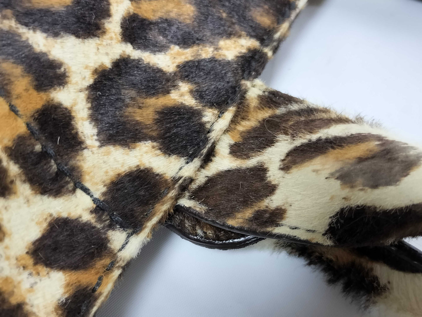 PRADA Leopard Print Tote Bag