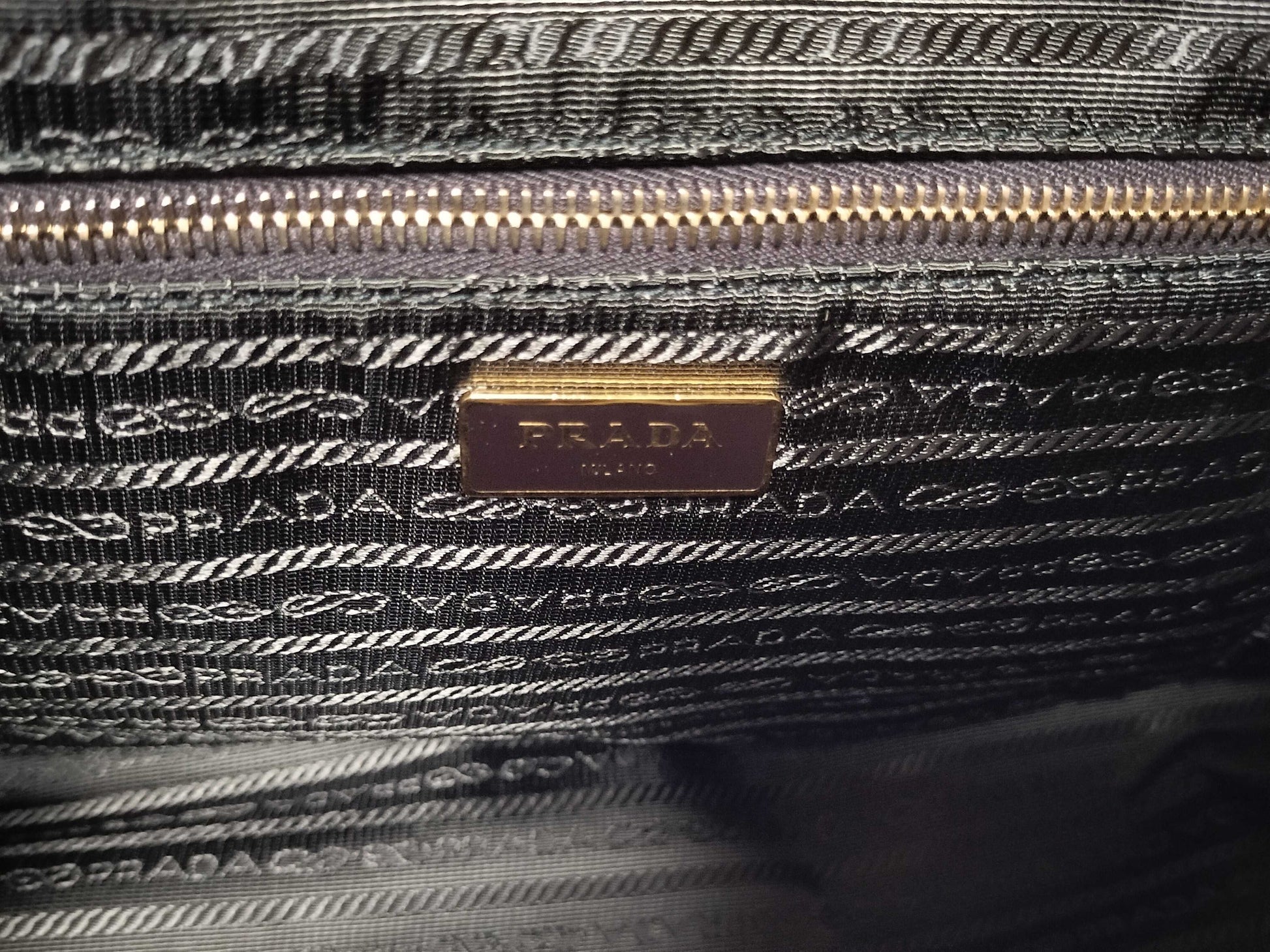 PRADA Leopard Print Tote Bag