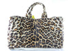 PRADA Leopard Print Tote Bag