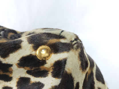 PRADA Leopard Print Tote Bag