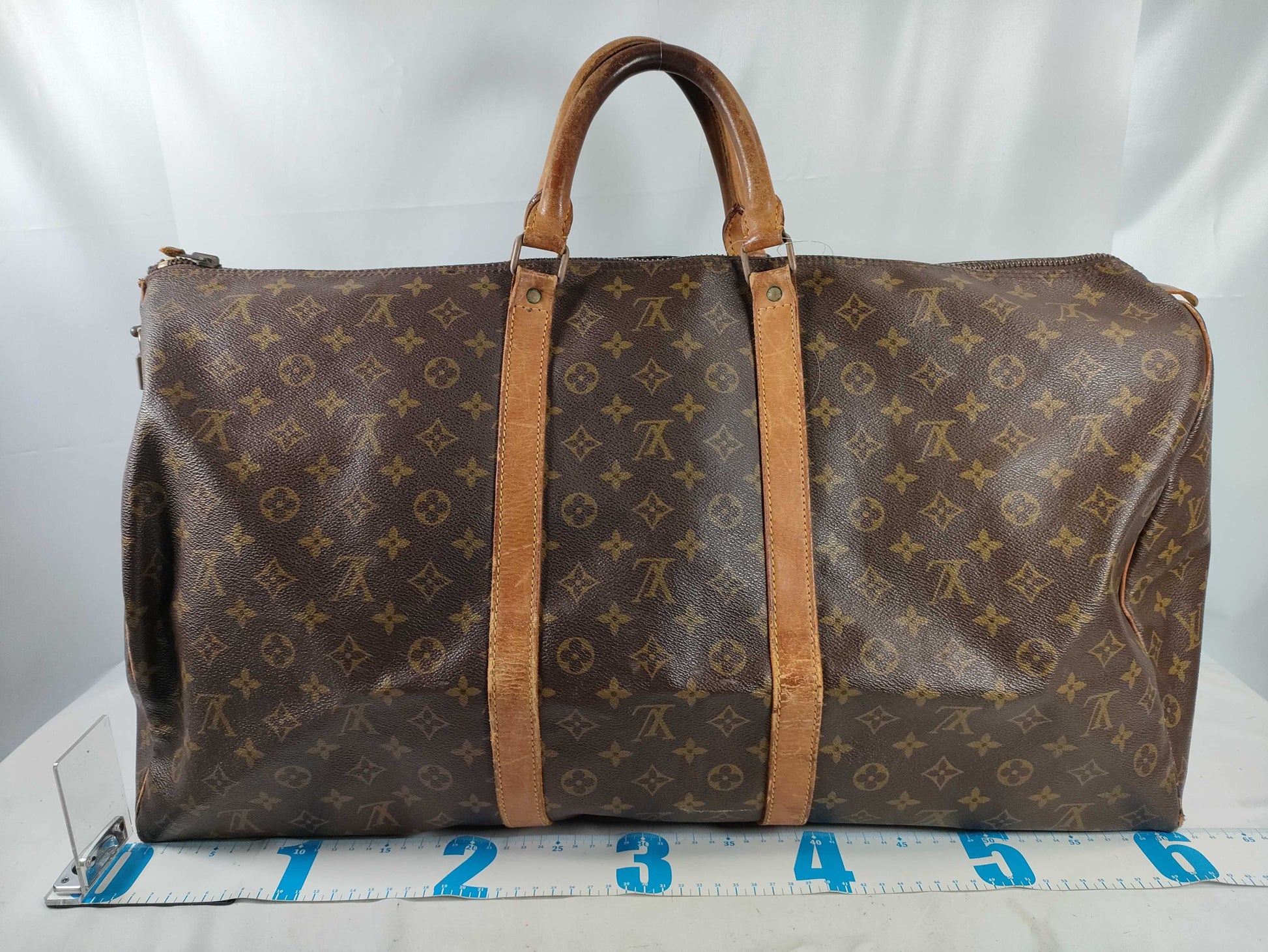 LOUIS VUITTON RFID Unverified 823** Monogram M41422 Keepall 60 Boston Bag