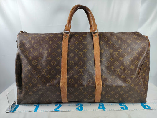 LOUIS VUITTON RFID Unverified 823** Monogram M41422 Keepall 60 Boston Bag