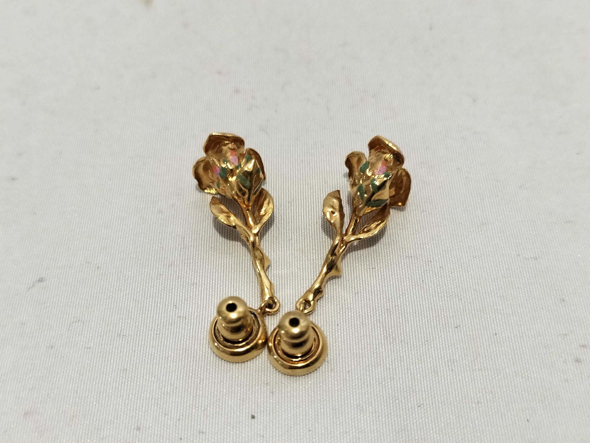 Dior Gold Earrings/Rose/CD/Pearl Earrings