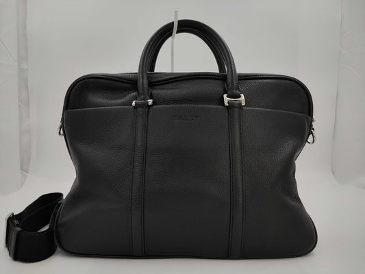 BALLY / Leather Business Bag Business Bag