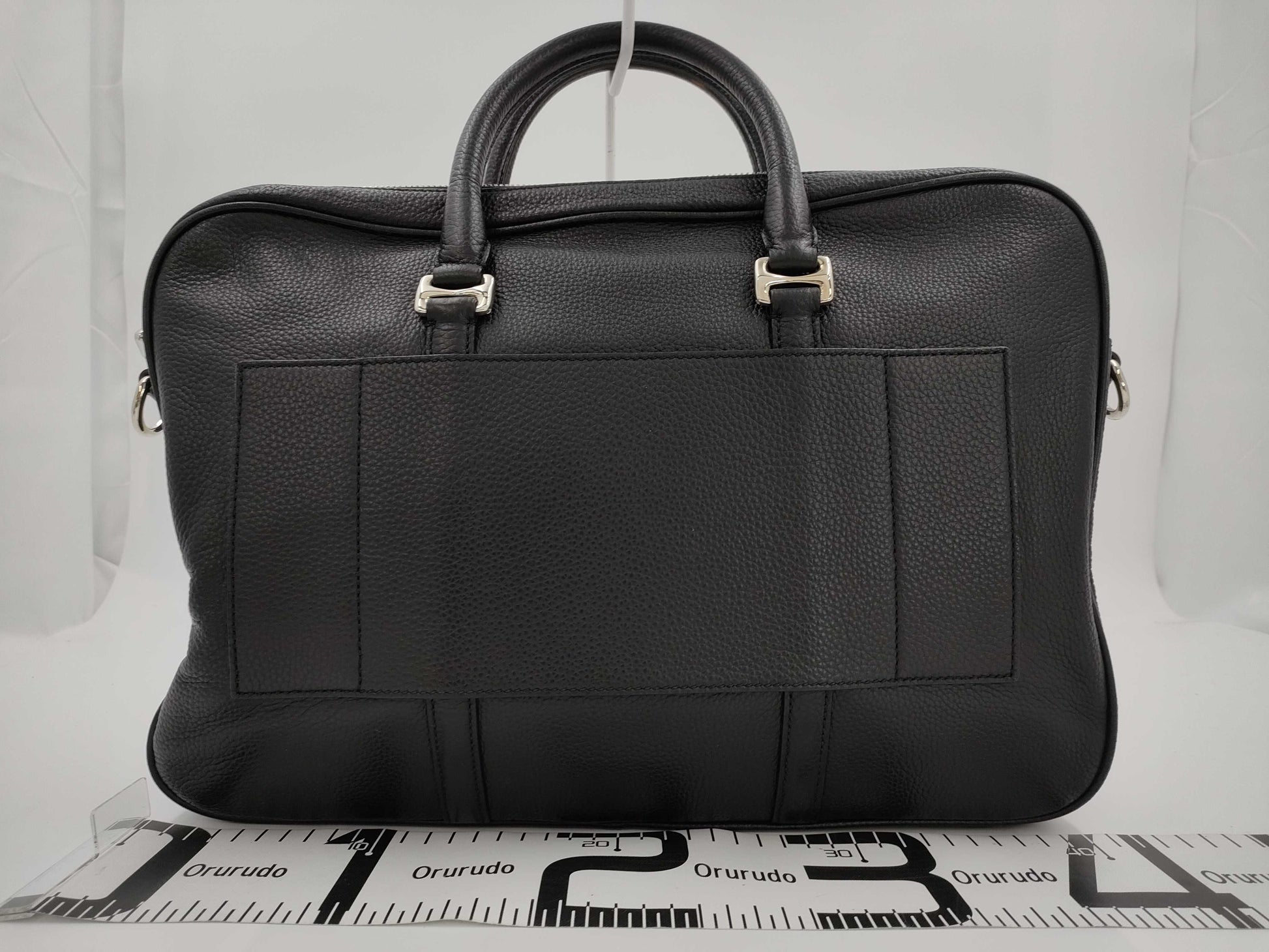 BALLY / Leather Business Bag Business Bag