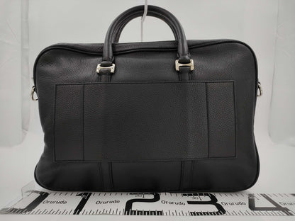 BALLY / Leather Business Bag Business Bag