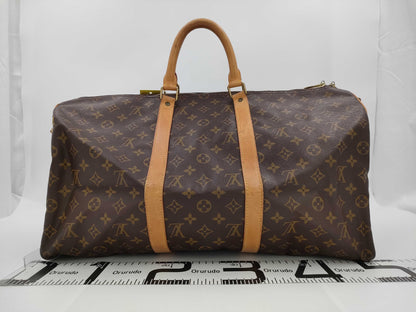 LOUIS VUITTON Monogram M41416 Keepall Bandouliere 50 Boston Bag