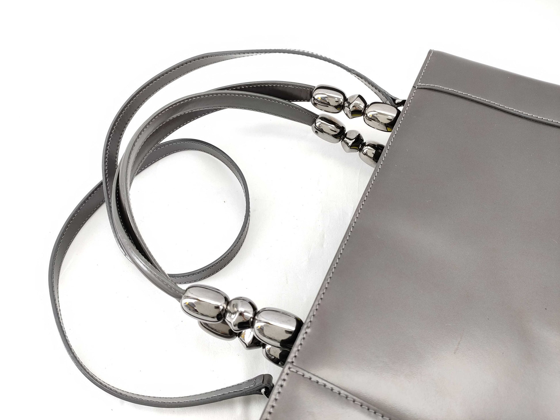 Dior Maris Pearl 2-Way Gray Handbag
