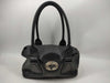 TODS Leather Turnlock Tote Bag