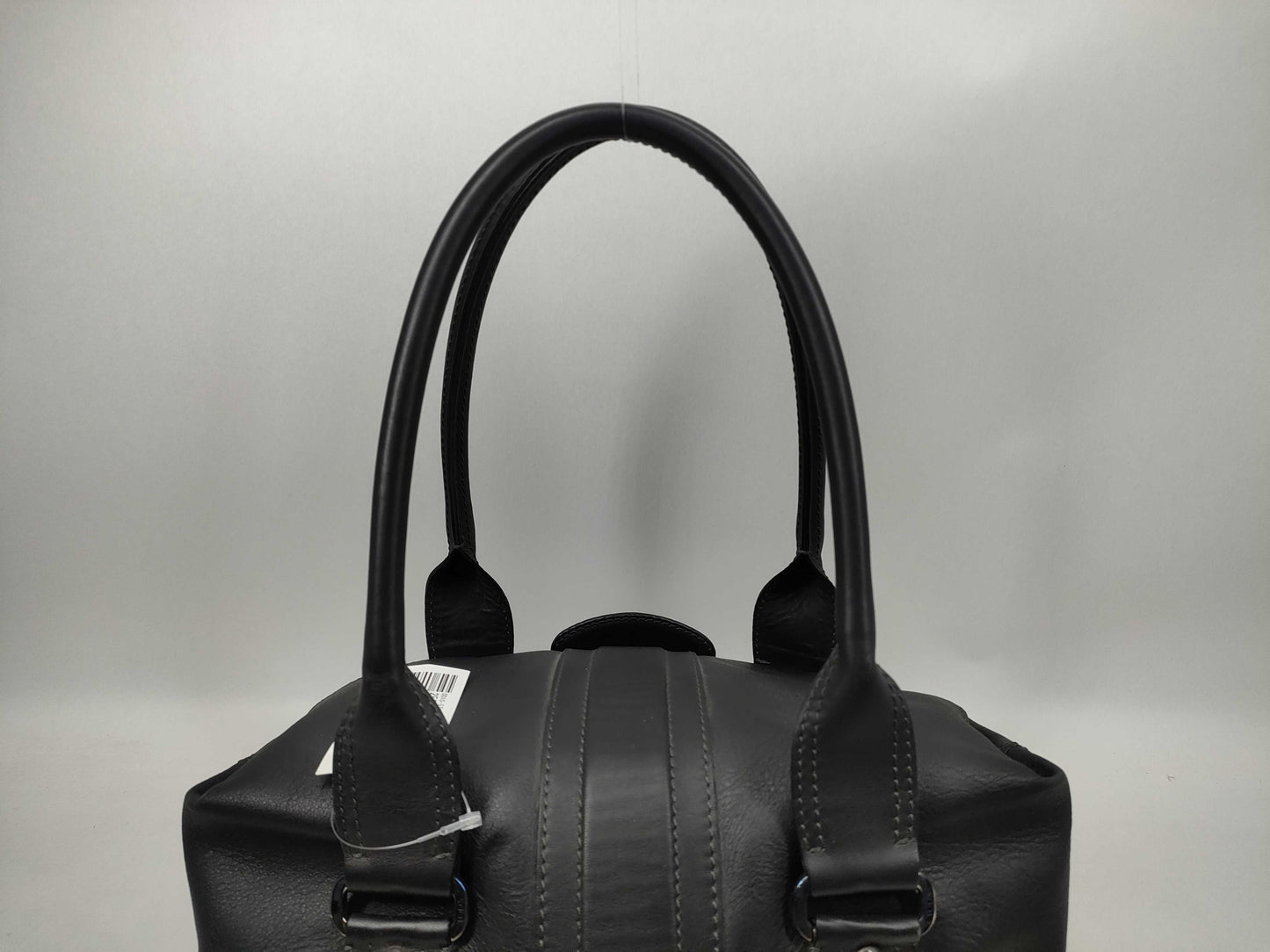 TODS Leather Turnlock Tote Bag