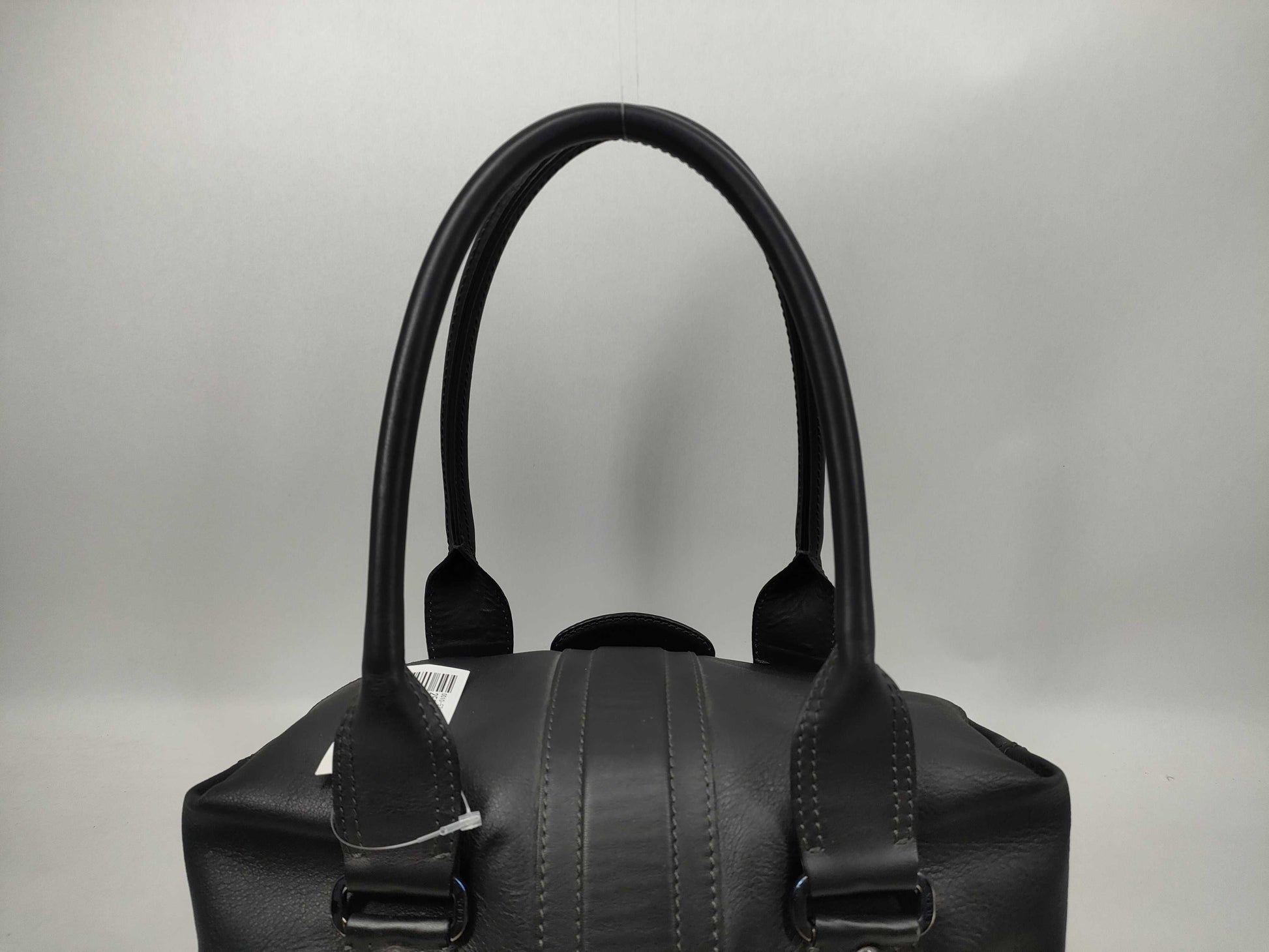 TODS Leather Turnlock Tote Bag