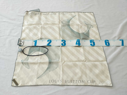 LOUIS VUITTON Louis Vuitton Cup 2000 Scarf/Compass Necklace *2 Scarf