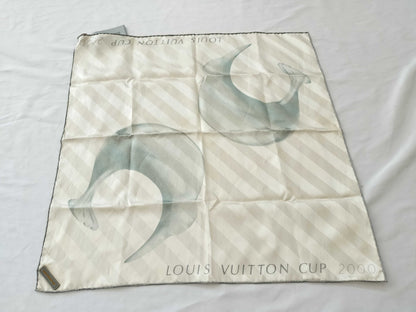 LOUIS VUITTON Louis Vuitton Cup 2000 Scarf/Compass Necklace *2 Scarf