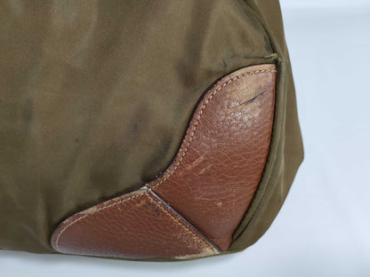 PRADA nylon leather nylon bag shoulder bag