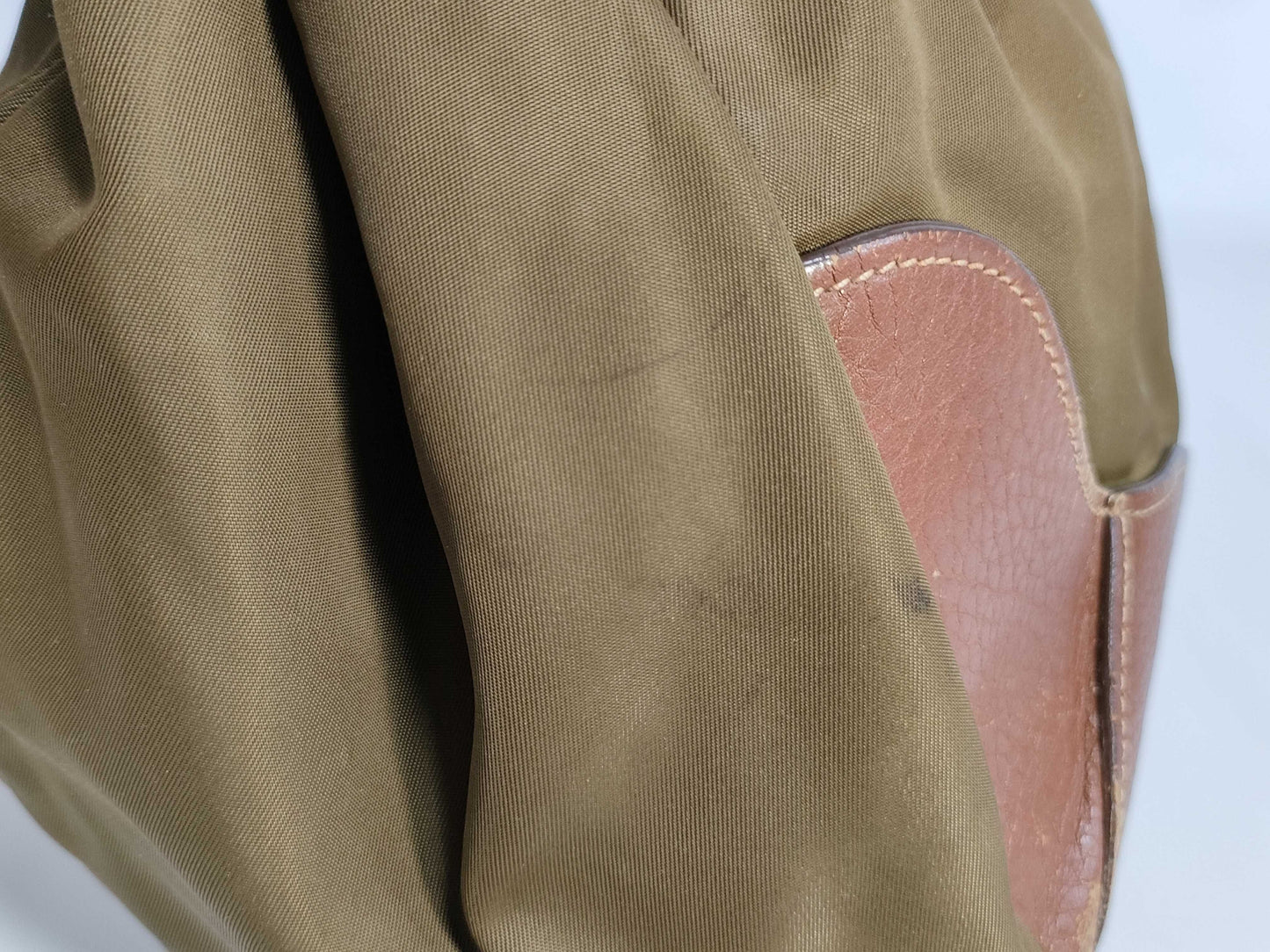 PRADA nylon leather nylon bag shoulder bag