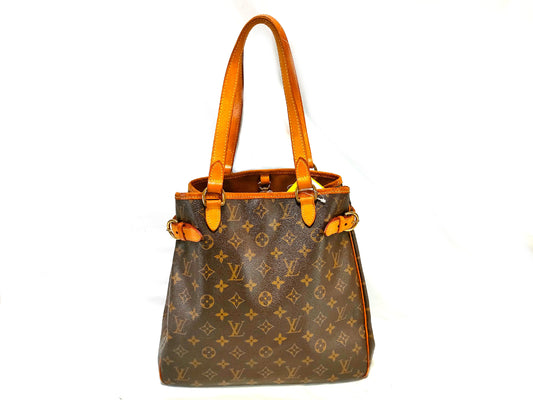 LOUIS VUITTON M51153 Monogram Batignolles Vertical Tote Bag