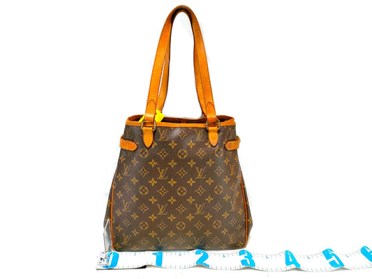 LOUIS VUITTON M51153 Monogram Batignolles Vertical Tote Bag