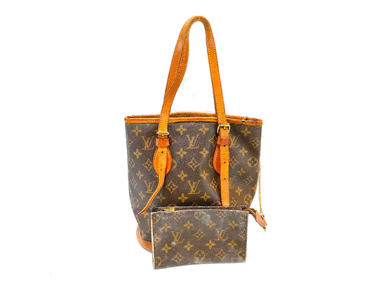 LOUIS VUITTON M42278 Monogram Old Bucket PM Tote Bag