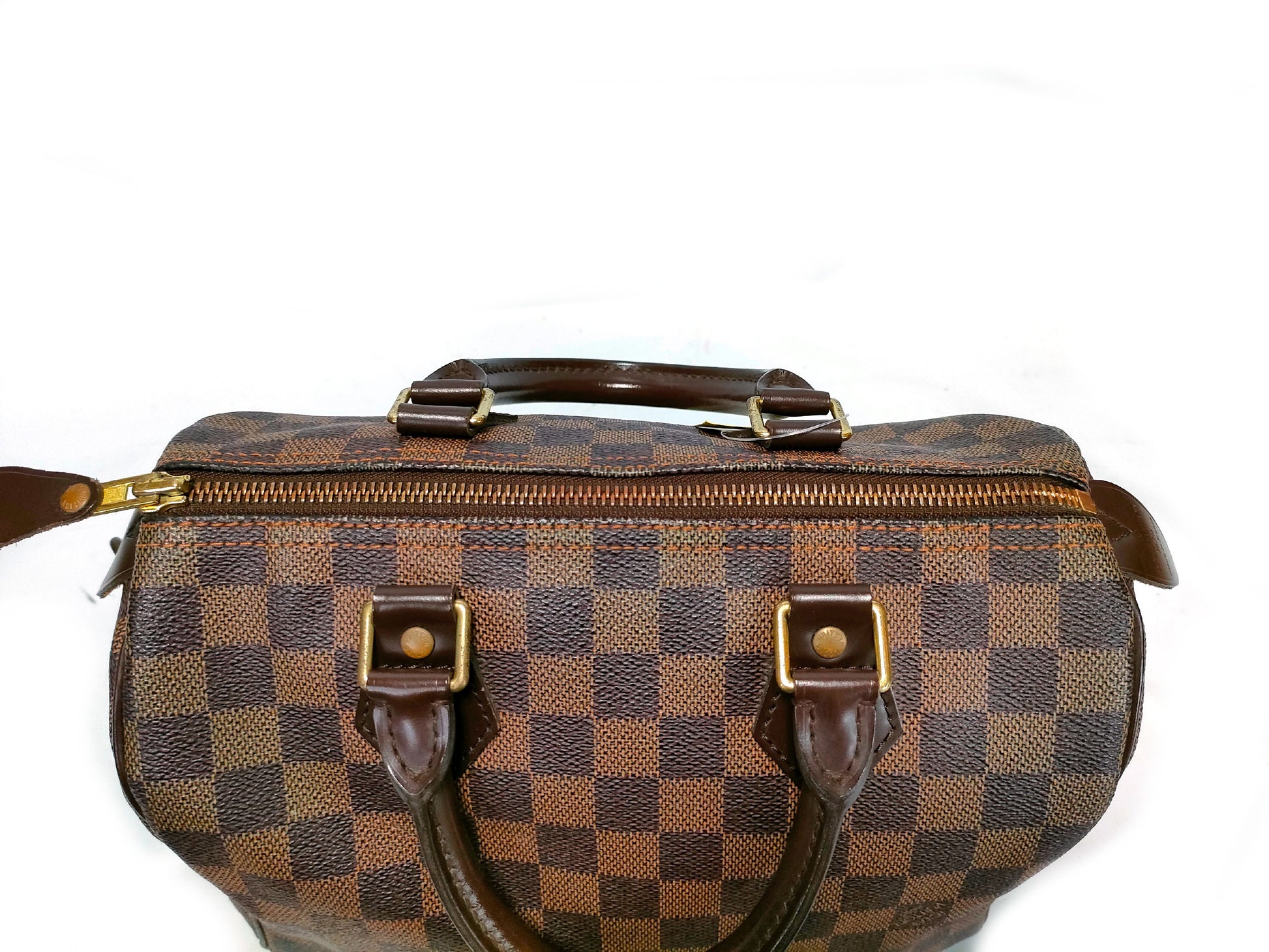 LOUIS VUITTON N41368 Damier Speedy 25 Boston Bag