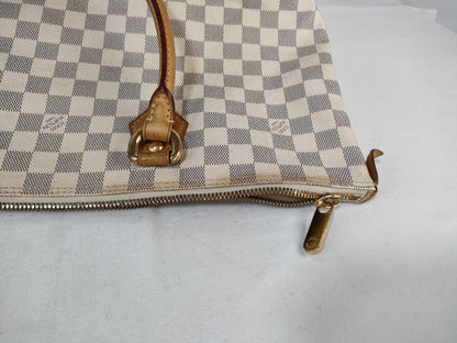 LOUIS VUITTON N51185 Damier Azur Saleya MM Tote Bag