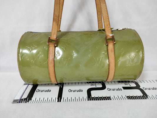 LOUIS VUITTON M91309 Vernis Papillon Green Handbag