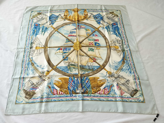 HERMES Carre VIVE LE VENT Scarf