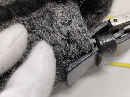 FENDI Mamma Bucket Wool Handbag