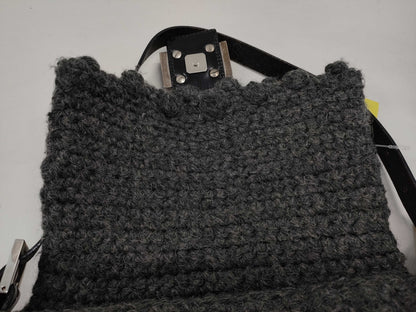 FENDI Mamma Bucket Wool Handbag