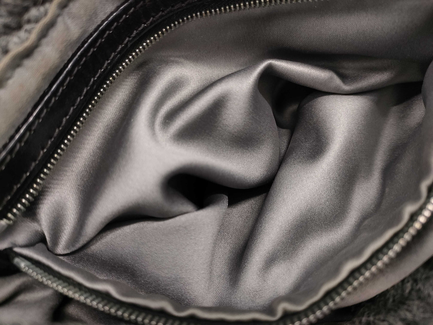 FENDI Mamma Bucket Wool Handbag