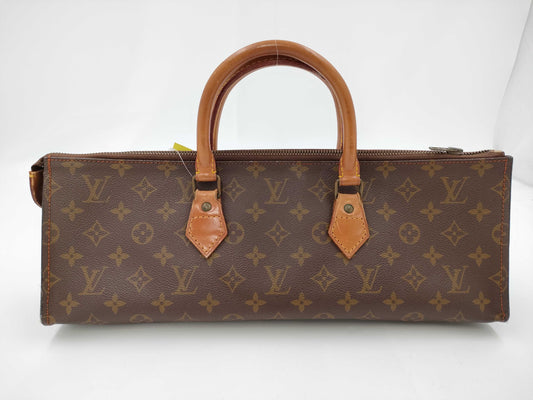 LOUIS VUITTON Monogram Sac Triangle Handbag