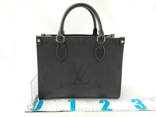 LOUIS VUITTON RFID Verified, Serial Number Unverifiable, Monogram On the Go PM M45653 Handbag