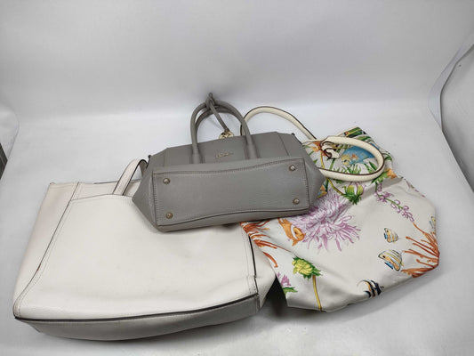 Salvatore Ferragamo, Furla, etc. Tote Bag 3-Piece Set Handbag