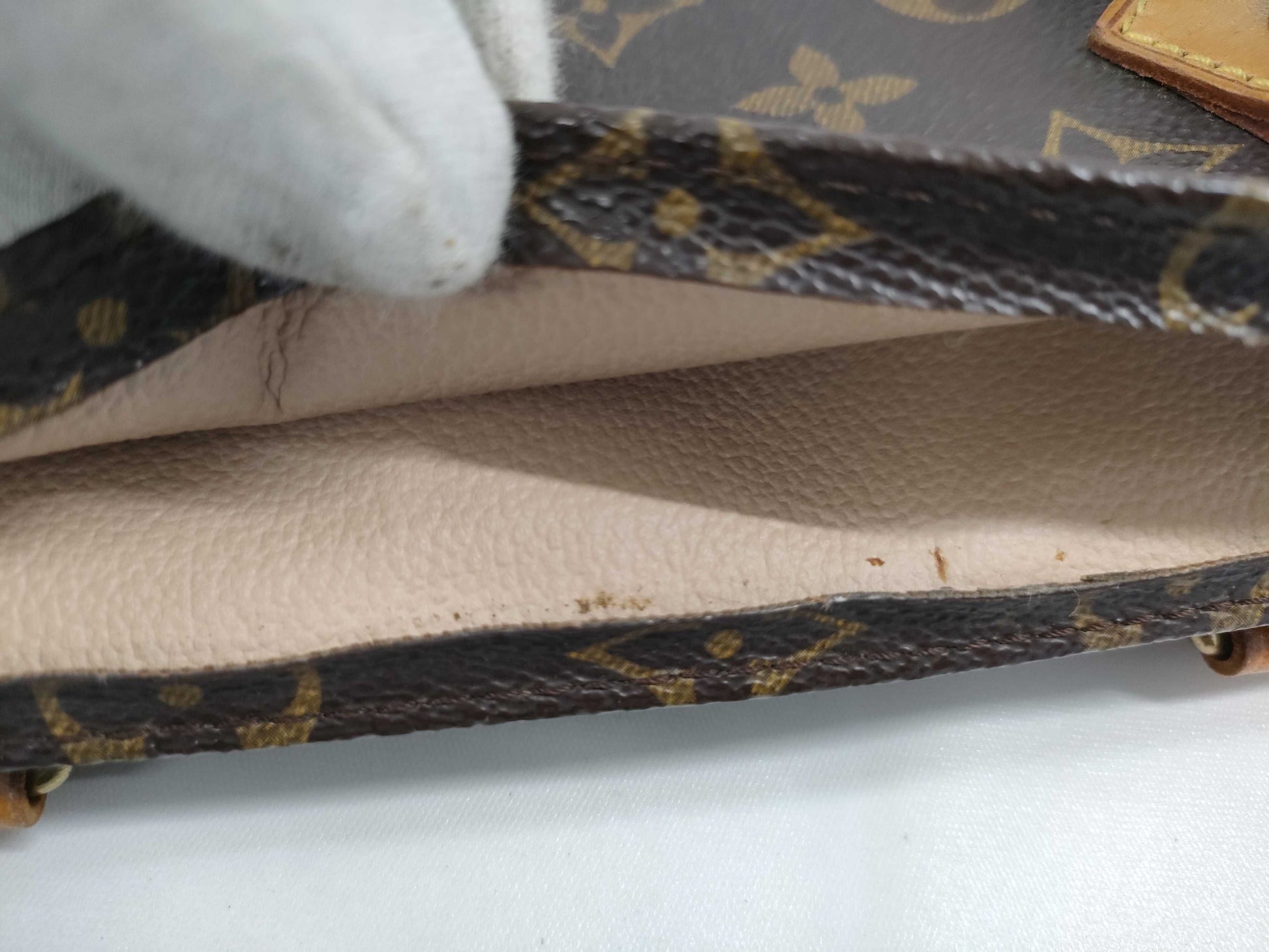 LOUIS VUITTON Monogram Sac Plat Tote Bag