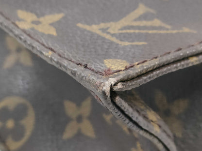 LOUIS VUITTON Monogram Sac Plat Tote Bag