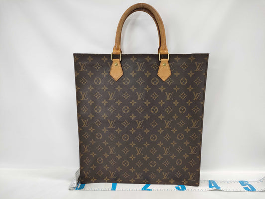 LOUIS VUITTON Monogram Sac Plat Tote Bag