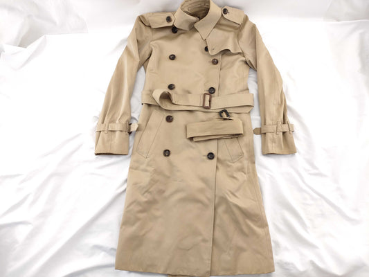 BURBERRY Trench Coat with Liner, Size 36