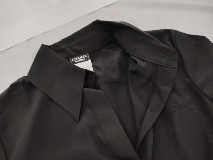 CHANEL Uniform 17A U03698V38612 Coco Button Unworn Shirt